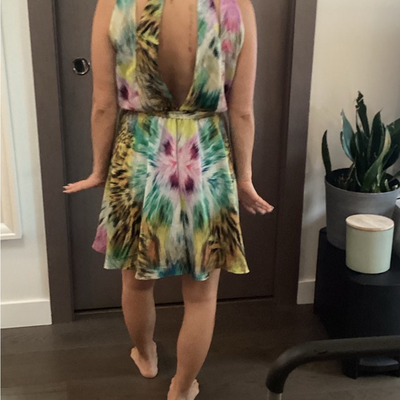 Bebe silk Dress - Picture 3 of 4